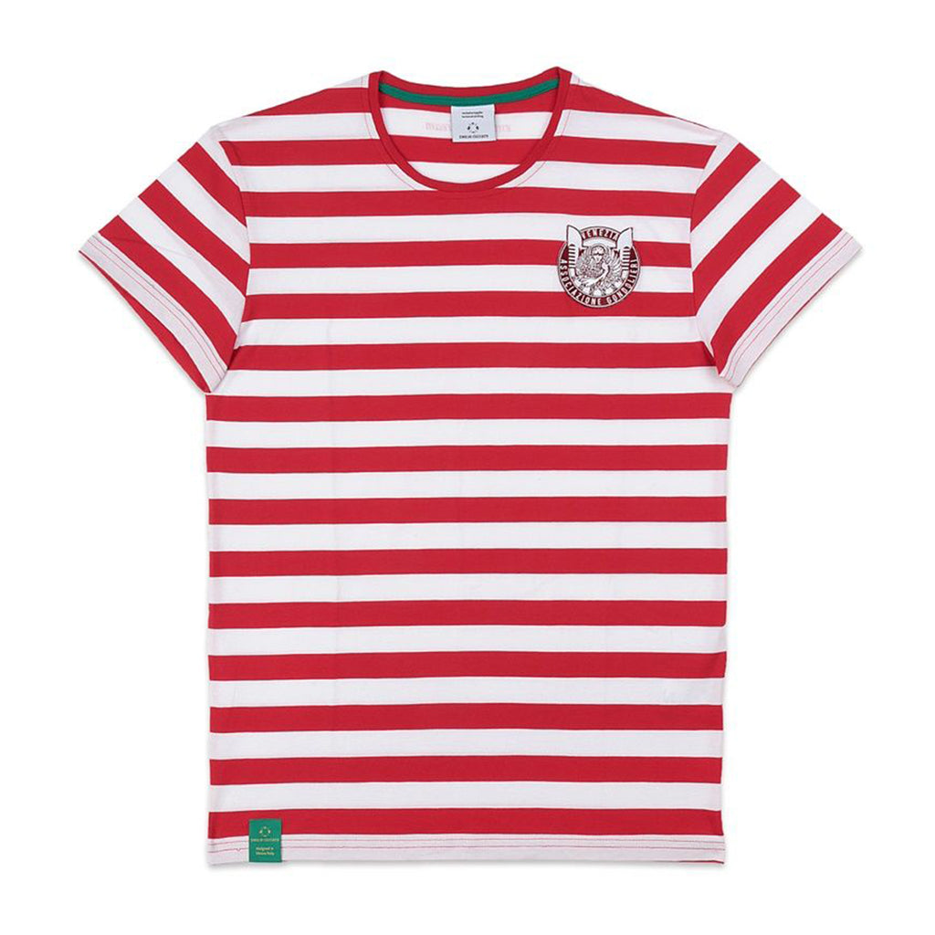 Red And White Striped Tee
